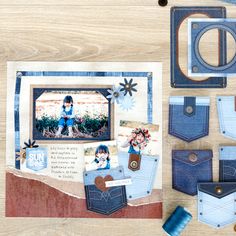 A Rivet-ing Denim Layout