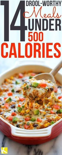 Meals Under 500 Calories, 500 Calorie Meals, Broccoli Recipes Casserole, 500 Calorie, Low Calorie Dinners, Low Calorie Meals, Chicken Quinoa, Calorie Meals, Broccoli Casserole