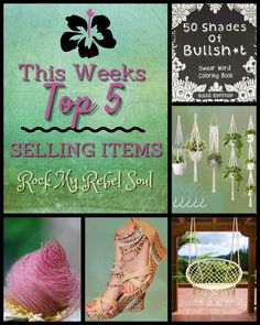 These are my Top 5 most popular selling products that I recommended to my followers this week. The prairie smoke flower seeds, beaded wedge sandals, macrame hanging swing, a pack of 5 macrame plant holders and a very funny adult swear word coloring book. Macrame Plant Holders, Adult Coloring Books Swear Words, Swear Word Coloring Book, Swear Word Coloring, Words Coloring Book, Swear Word, Macrame Plant Holder, Macrame Hanging