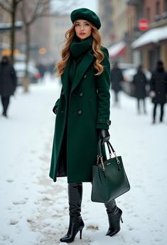 winter outfit idea Chic Winter Outfit, Wardrobe Revamp, Stylish Spring Outfit, Chic Winter Outfits, Winter Outfit Ideas, Cozy Winter Outfits, Chic Fall Outfits, Casual Chic Outfit