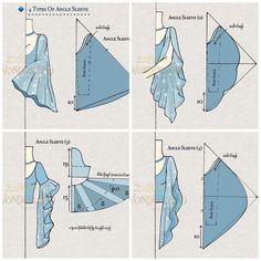 the instructions to make an origami dress