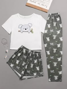 Cute Sleepwear, Cute Pajama Sets, Cute Dress Outfits, Cute Lazy Outfits, Lazy Outfits, Cute Pajamas, Cute Preppy Outfits