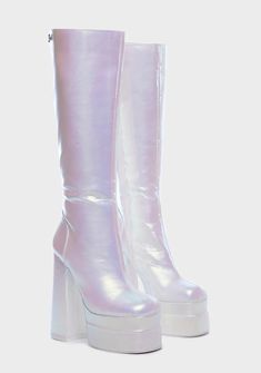 Sequin Clothing, Fairy Couture, High Platform Boots, Knee High Platform Boots, Fancy Shoes, Girly Shoes, Aesthetic Shoes, Oh Yeah