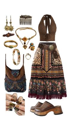 Boho Luxe, Bohemian Hippie, Hippie Bohemian, Hippie Style, Fashion Clothes, Bohemian Style, Stylish Outfits, Hippie Boho