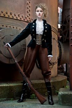 Victorian Steampunk Costume, Steampunk Clothes, Steampunk Outfits, Mode Steampunk, Steampunk Pirate, Steampunk Costumes, Steampunk Women, Steampunk Ideas, Style Steampunk