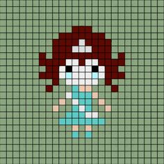 The Rise and Fall of a Midwestern Princess Chappell Roan Pixel Grid, Chappell Roan Pixel Art, Chappell Roan Perler Bead, Chappell Roan Crochet Tapestry, Chappell Roan Alpha Pattern, Chappell Roan Crochet, Princess Pixel Art, Midwestern Princess, Funny Pixel Art