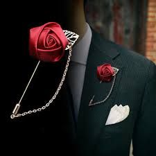 Wedding Flower Corsage Lapel Pin Brooch Suits Boutonniere Suit Stick Pins | eBay Lapel Pins Mens Wedding, Groomsmen Party, Lapel Pins Wedding, Lapel Pins Suit, Boutonniere Pins, Lapel Brooch, Corsage And Boutonniere, Lapel Pins Mens, Brooch Men