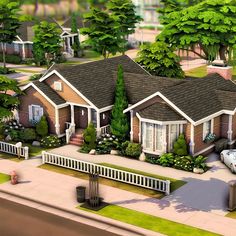 May (@honeymaysims) • Instagram photos and videos Sims4 Exterior, The Sims 4 Lots, Architecture Drawing Plan, Building Illustration, Casas The Sims 4