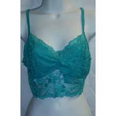 New Lace Crop Top Teal Other Colors And Sizes Available Spaghetti Straps Ruched Front Lace Covered Bottom Line 90% Nylon, 10% Spandex Size. S M L Bust 32 33.5 35.5 Blue Lace Fitted Camisole, Blue Fitted Lace Camisole, Fitted Blue Lace Camisole, Lace Crop Tops, Teal Color, Teal Colors, Lace Front, Spaghetti Strap, Spaghetti