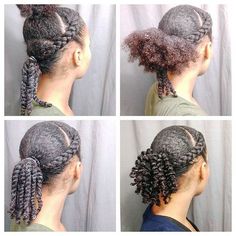 Washing My Hair, Short Crochet, Twisted Hair, Hair Crochet, Braided Ponytail Hairstyles, Hair Kids, Pelo Afro, Updo Hairstyle, Natural Hair Community