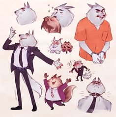 an image of cartoon cats with different expressions