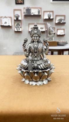 Silver Lakshmi Devi Idol, Terracotta Products, Silver Idols, Colorful Animal Paintings, Temple Jewellery Earrings, God Statue, Pooja Items, Silver Lamp