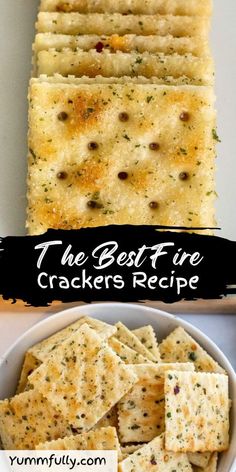 Transform bland-tasting saltine crackers into perfectly-seasoned, spicy, no-bake Fire Crackers! You will love how amazing they taste and how they will elevate any dip or charcuterie board for your next get-together. All you need is ranch dressing, avocado oil, garlic powder, and crushed red pepper flakes. No cooking is required! Finger Food Recipes