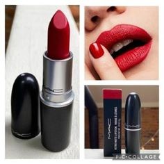 MAC Retro Matte Lipstick 707 RUBY WOO Shade Full Size 0.10 oz NIB | eBay Mac Retro Matte Lipstick, Mac Retro Matte, Ruby Woo, Matte Lipstick, Lip Makeup, Ruby, Mac, Lips, Shades