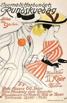 an old fashion magazine cover with two women in hats