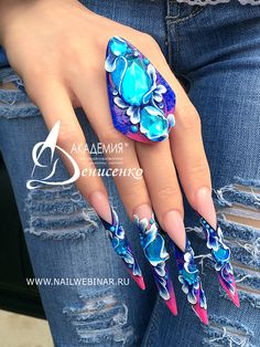 Beautiful stiletto nails Rasta Nails, Long Stiletto Nails, Edge Nails, I Love Nails, Toe Nail Art, Fabulous Nails, Cash App, 3d Nail Art