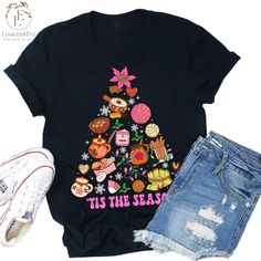 Product details:  TITLE NAME: Tis The Season Spanish Traditional Cuisine Spanish Teacher Vintage T-Shirt, Teacher Shirt, Christmas Shirt, Spanish Teacher Shirt  IMPORTANT NOTE: Both Men and Women can we our shirts because this is unisex style t-shirts;  Wash item inside out in cold water, do not bleach, do not dry clean, do not iron directly on the design.  MATERIAL: 5.3-ounce, 100% cotton (99/1 cotton/poly (Ash) & 90/10 cotton/poly (Sport Grey); Heavyweight classic unisex tee; Taped neck and sh House Graphic, Style T Shirts, Spanish Teacher, Tee Shirt Designs, Design Products, Teacher Shirts, Christmas Shirt, Sport T Shirt, Tis The Season