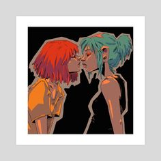 Random Idea, Life Is Strange Fanart, Life Is Strange 3, Arte Punk, Arte Inspo, Arte Sketchbook, Life Is Strange, First Kiss, Sketchbook Art Inspiration