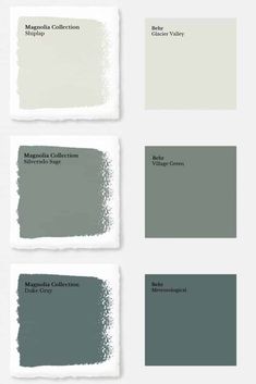 the different shades of gray paint