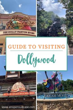 the guide to visiting dollywood at disneyland world