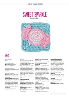 an article in the knitting book sweet sparkle