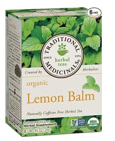 lemon balm tea from traditional medicine