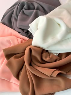 Our premium chiffon hijabs are super lightweight and breathable, perfect for everyday wear! Pair them with our hijab magnets for the perfect look! Solid Color Chiffon Hijab In Modest Style, Solid Chiffon Hijab Modest Style, Modest Solid Color Chiffon Hijab, Hijabs Color, Simple Hijab Outfit, Scarf Pictures, Hijab Colours, Hijab Pictures, Hijab Photo