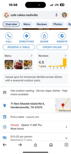 an iphone screen showing the menus and ordering options for food items on the app