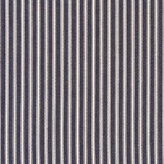 a blue and white striped shirting fabric