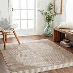 9 Beautiful Area Rugs You Can Purchase Online - Interiors by Abbey Grey Geometric Rug, Charcoal Rug, Bedroom Area Rug, Light Grey Area Rug, Square Rug, Geometric Area Rug, Brown Area Rugs, Brown Rug, Hand Tufted Rugs