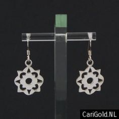 #Somewhere Else - #Marillion - Jewellery - Handmade Sterling silver Earrings (16mm)- EARSOM16 - Designed by Karin Hengeveld - to order check - www.CariGold.nl Sterling Silver Earrings, Silver Earrings, Sterling Silver, Pendant, Silver