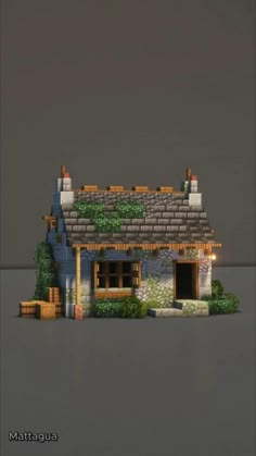 a small house made out of lego blocks