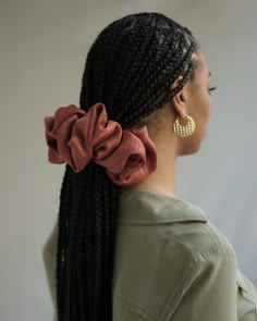 Girls Braids, Just Wait, The Embrace, Box Braids Hairstyles, Formal Attire, Afro Hairstyles, Black Girls Hairstyles, Scrunchie Hairstyles