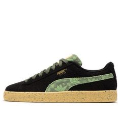 Puma Suede Gentle Jungle 390057-02 (SNKR/Skate/Unisex/Low Top/Non-Slip/Wear-resistant) Puma Low-top Skate Shoes For Skateboarding, Low-top Puma Skate Shoes For Skateboarding, Puma Low-top Skate Shoes, Puma Logo Synthetic Skate Shoes For Streetwear, Streetwear Synthetic Skate Shoes With Puma Logo, Puma Logo Skate Shoes For Streetwear, Puma Suede, Anime Films, Low Top