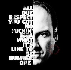 Tony Soprano Art, The Sopranos Poster, Sopranos Quotes, The Many Saints Of Newark, Sopranos Poster, Godfather Quotes, James Gandolfini, Mafia Gangster, Best Tv Series Ever