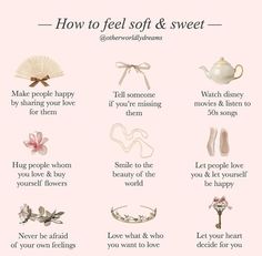 Comfort Things Aesthetic, Soft Girl Activities, How To Feel Like Aphrodite, Soft Romantic Aesthetic, Princess Lifestyle, Angel Aesthetic, Get My Life Together