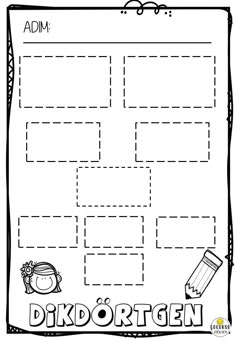 a printable worksheet for the letter d