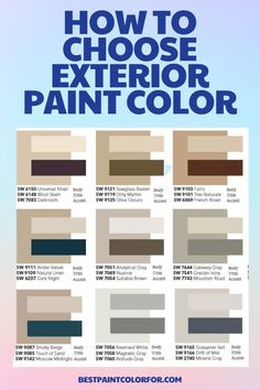 how to choose the right paint color for your home or office - best paint colors for exterior walls