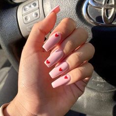 Vday Nails, February Nails, Valentine Nails, Nail Designs Valentines, Long Acrylic Nails Coffin, Acrylic Nails Coffin Short, Pedicure Nail Art