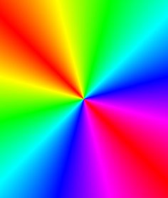 an image of a colorful background that looks like it is in the middle of a rainbow