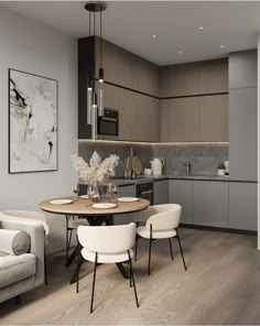 Condo Interior Design, Small Apartment Interior, Condo Interior, Dekorasi Kamar Tidur, 3d Interior, Kitchen Design Decor, Home Design Living Room, Kitchen Inspiration Design, Kitchen Furniture Design