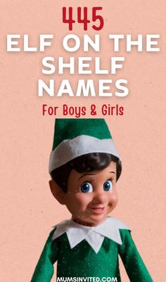 This is the only aesthetic elf name ideas list you'll ever need. Parents who want a funny elf on the shelf  name for their kids will love this. Take a look at this list of 400+ clever, modern & cute elf on the shelf names right now! These are elf on the shelf names funny. elf on the shelf names unique. elf names. Christmas elf on the shelf names. elf on the shelf names boy and girl. elf on the shelf arrival ideas names. good elf names. elf on the shelf baby names. elf on the shelf duo names. Girl Elf Names, Aesthetic Elf