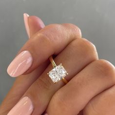 Forever One 2.5 CT Radiant Cut Moissanite Engagement Ring, Hidden Halo Wedding Ring, Solitaire Promise Ring, Delicate Anniversary Gifts/Ring ❤ ITEM DETAILS:- ✦ Brand: TheAmericanJewelShop ✦ Handmade, high-quality item! ✦ Material: Solid 10K/14K/18K Gold, 950 Platinum and 925 Sterling Silver ✦ Diamonds Type: Colorless Moissanite Diamond ✦ Diamond Cut: Crushed Ice Radiant Cut ✦ Center Diamond Weight: 2.5 CT ✦ Center Diamond Size: 7x9 MM ✦ Diamond Clarity: VVS/VS ✦ Width of Band: 1.6 Mm (Bottom) ❤ ACCENT Stone:- ✦ Side Stone Material: Colorless Moissanite Diamond ✦ Side Stone Shape: Round Cut ✦ Side Stone Carat Weight: 0.20 CT ✦ Side Stone Color: Colorless ✦ Diamond Clarity: VVS/VS ----------------------------------------------------------------- 💎 Moissanite VS Diamond 💎 ------------------ Moissanite Engagement Ring Hidden Halo, Radiant Cut Moissanite Ring, Wedding Ring Solitaire, Radiant Cut Moissanite Engagement Ring, Engagement Ring Hidden Halo, Moissanite Vs Diamond, Ring Hidden Halo, Halo Wedding Ring, Wedding Rings Halo