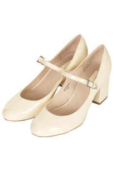 janet mary jane mid shoes in off white. Sepatu Platform, Heeled Mary Janes, Mary Jane Shoes Heels, Shoes Mary Jane, Mid Shoes, Mary Jane Pumps, Mary Jane Heels