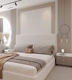 Minimal Bedroom Ideas, Bad Room Design, Simple Bed Designs, Unique Bedroom Design, Minimal Bedroom, Luxury Room Bedroom, Bedroom Interior Design Luxury, Bedroom Bed Design, Luxury Rooms