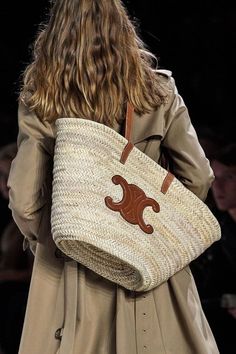 Spring Bags, Latest Bags, Straw Bags, Straw Tote, Bag Trends, Celine Bag, Big Bags