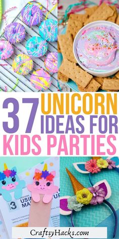 unicorn party ideas for kids that are easy to make