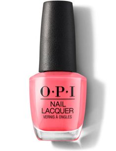 I42 Elephantastic Pink Nail Lacquer by OPI Dark Pink Nail Polish, Pink Nail Polish Colors, Ongles Gel French, Interview Nails, Bright Pink Nails, Opi Colors, Red Nail Polish, Pink Nail Polish, Opi Nail Polish