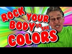 an old man in green shirt with the words rock your body to the colors