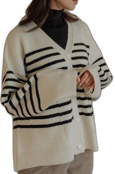 Shopping Website, Beauty And Lifestyle, Cardigan Fashion, Striped Cardigan, Shopping Websites, Knitwear Cardigan, Sweaters Knitwear, Beauty Shop, Latest Fashion For Women